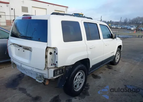 2014 Jeep Patriot Sport from USA, damaged, VIN 1C4NJPBA0ED545438